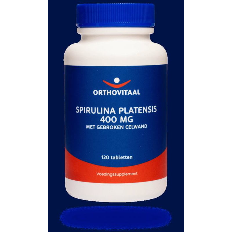 Orthovitaal Spirulina Platensis 400 mg afbeelding