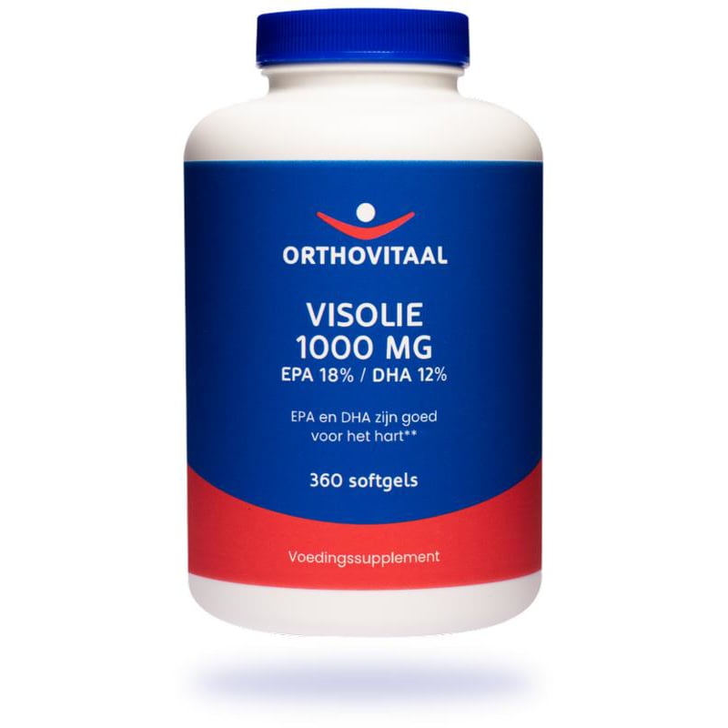 Orthovitaal Fish Oil 1000 mg EPA 18% DHA 12% image