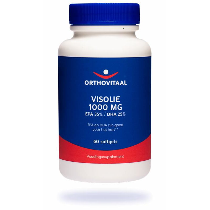 Orthovitaal Visolie 1000 mg EPA 35% DHA 25% afbeelding