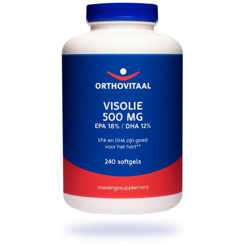 Orthovitaal Fish Oil 500 mg EPA 18% DHA 12% image