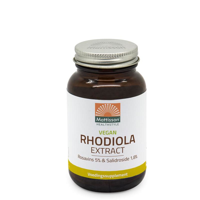Mattisson Healthstyle Rhodiola Extract 5% afbeelding