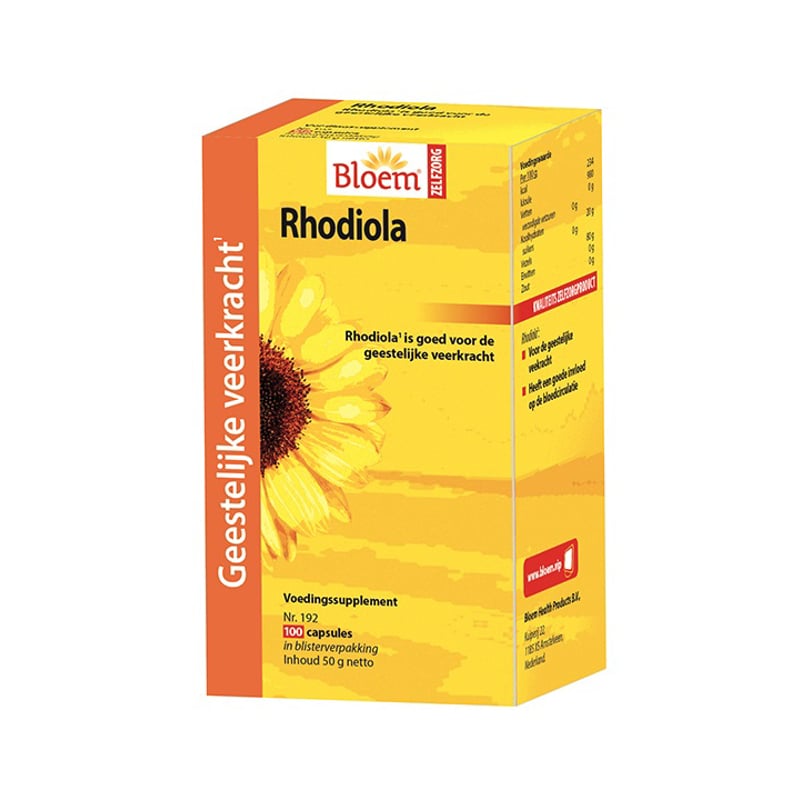 Bloem Natuurproducten Rhodiola Extra Forte image