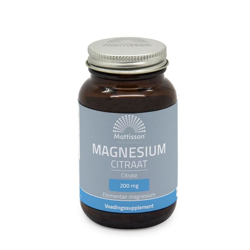 Mattisson Healthstyle Magnesium Citrate 200mg image