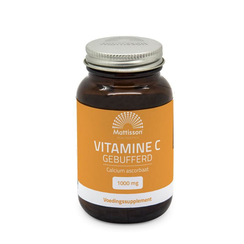Mattisson Healthstyle Vitamine C Gebuffered 1000mg Calcium Ascorbaat afbeelding