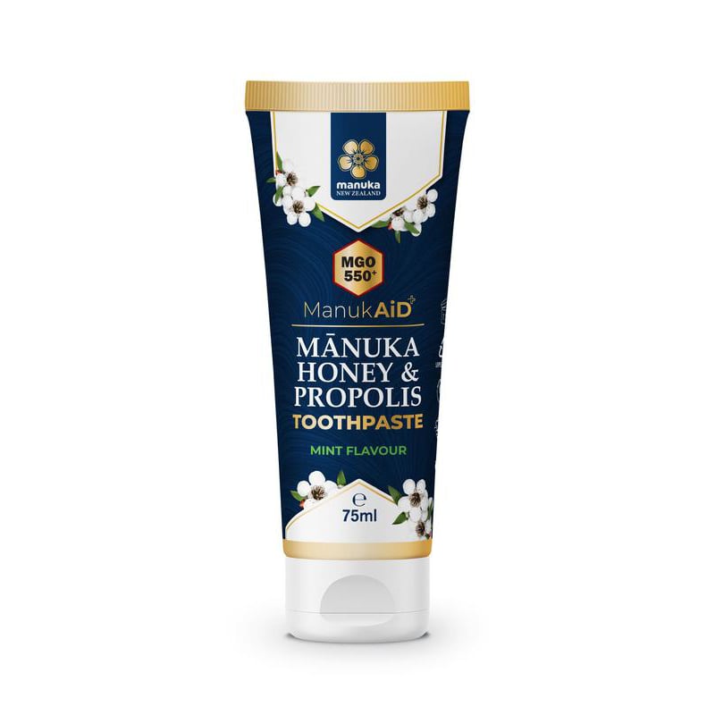 Manuka New Zealand Toothpaste with Manuka Honey MGO550+ image