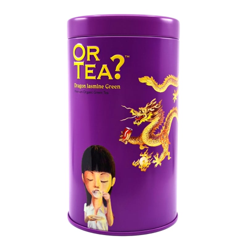 Or Tea Organic Dragon Jasmine Green Theeblik afbeelding