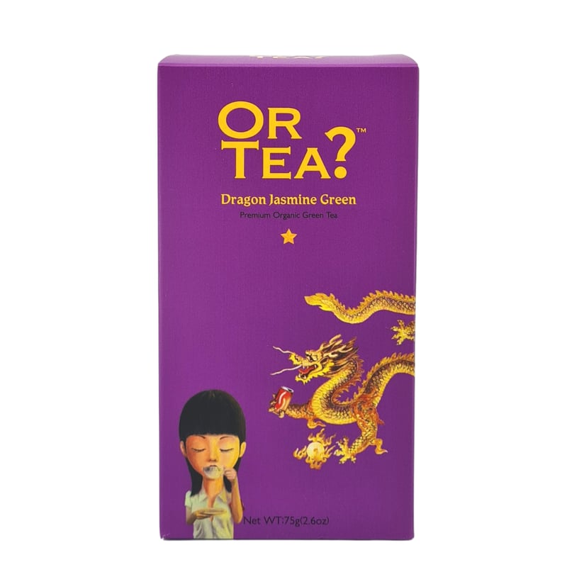 Or Tea Organic Dragon Jasmine Green Thee Navulling Or Tea Organic Dragon Jasmine Green Thee Navulling afbeelding