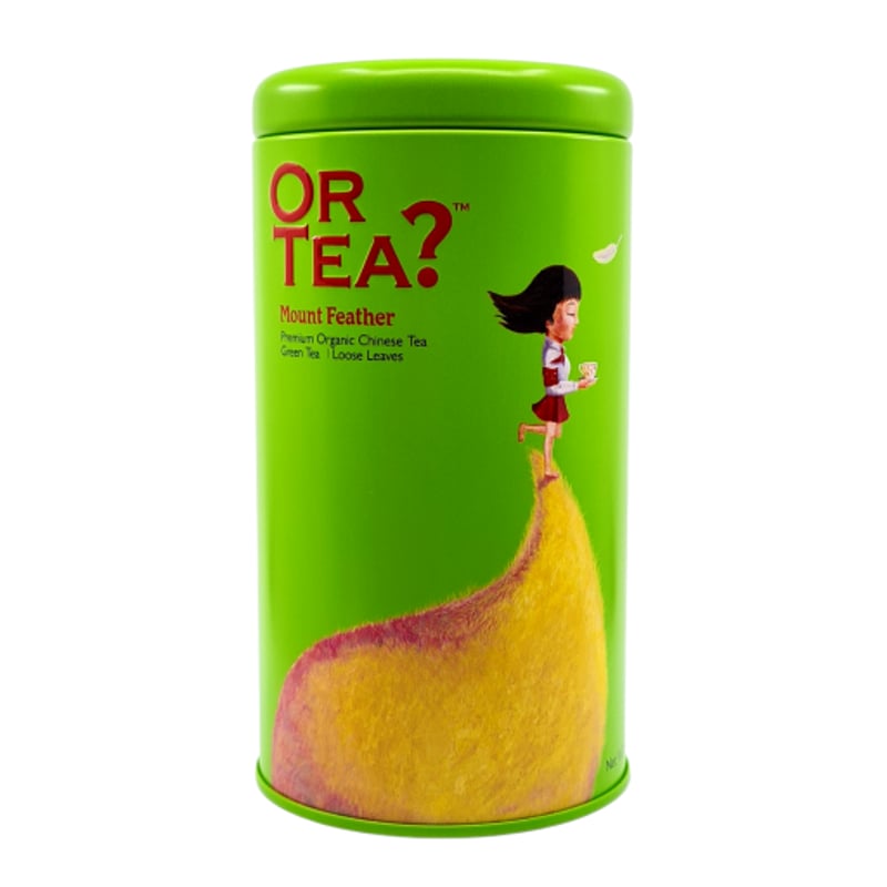 Or Tea Organic Mount Feather Theeblik afbeelding