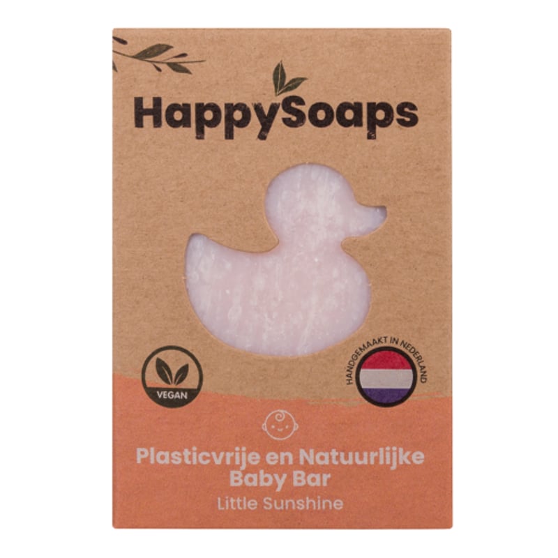 HappySoaps Little Sunshine Baby & Kids Shampoo en Body Wash Bar afbeelding