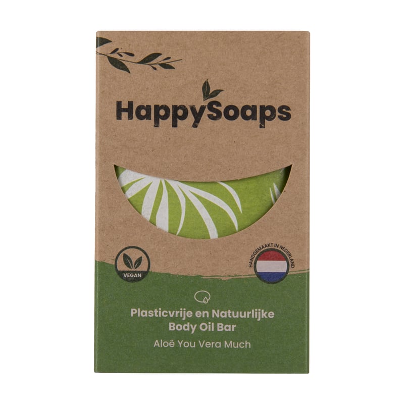 HappySoaps Aloë You Vera Much Body Oil Bar image