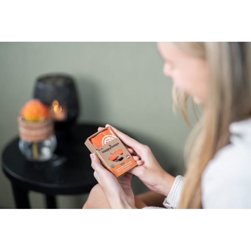HappySoaps Fruitful Passion Hand- en Voetcrème Bar afbeelding