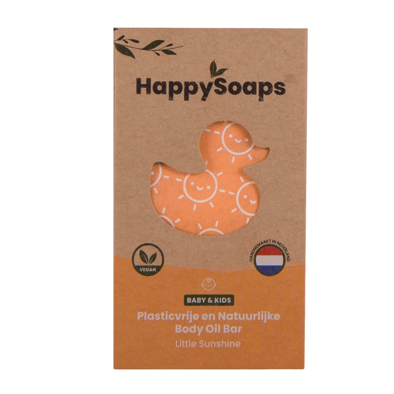 HappySoaps Little Sunshine Baby & Kids Body Oil Bar afbeelding