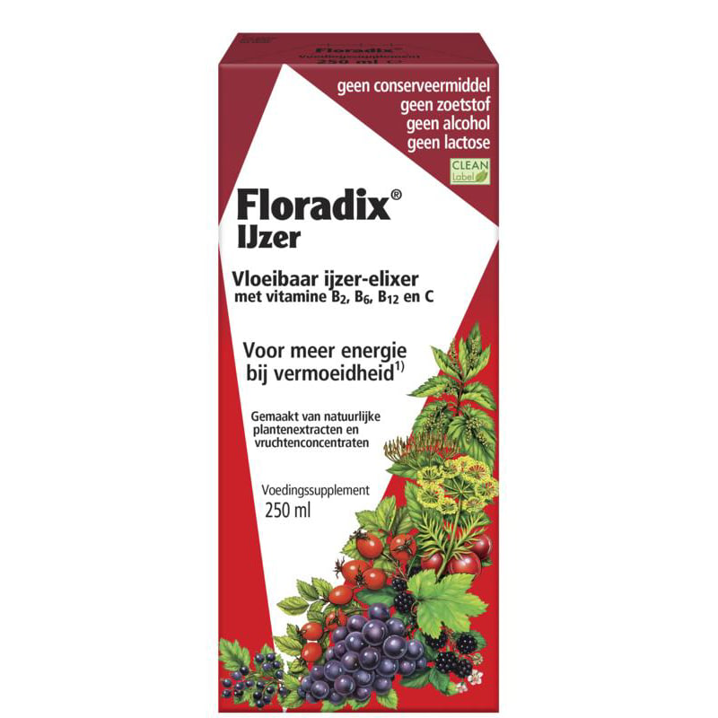 Salus Floradix IJzerelixer (voorheen Vita Kruidenelixer) afbeelding
