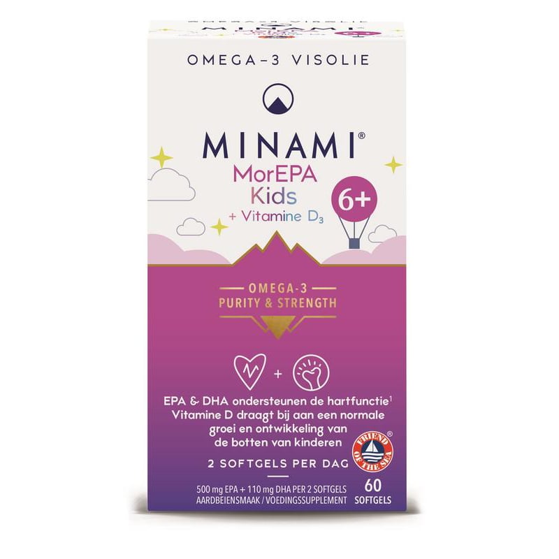 Minami Nutrition Mor EPA Kids 6+ Minami Nutrition Mor EPA Kids 6+ image