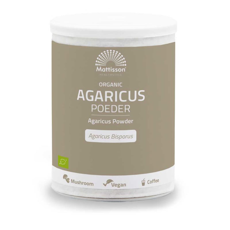 Mattisson Healthstyle Agaricus Poeder bio afbeelding
