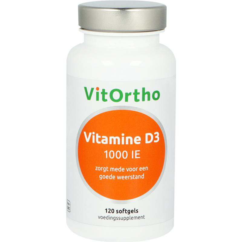 Vitortho Vitamin D3 1000 IU image