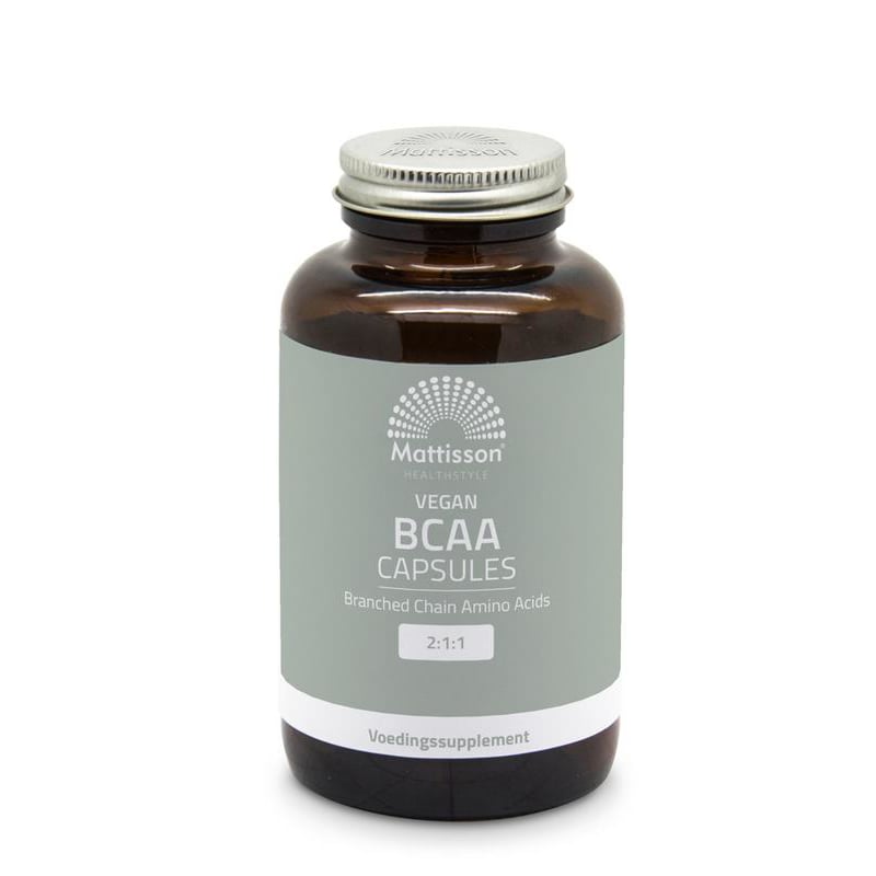 Mattisson Healthstyle Vegan BCAA 2:1:1 Capsules Mattisson Healthstyle Vegan BCAA 2:1:1 Capsules image