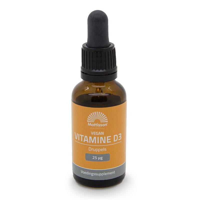 Mattisson Healthstyle Vegan Vitamin D3 25mcg Drops image