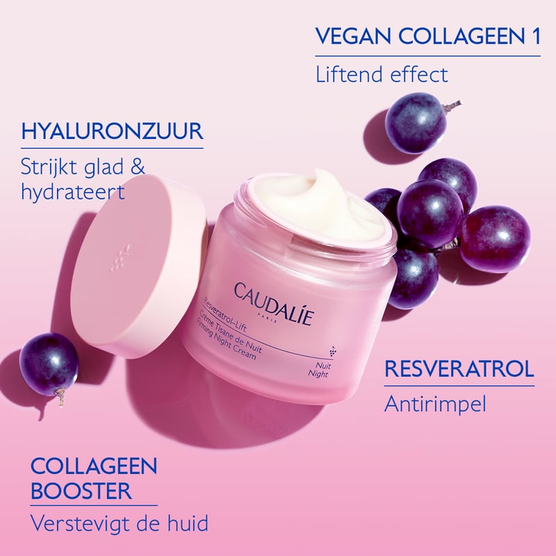 Caudalie Resveratrol-Lift Verstevigende Nachtcrème afbeelding