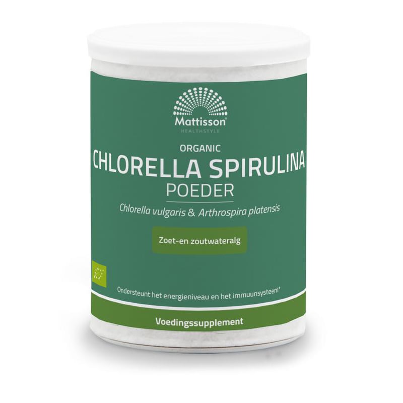 Mattisson Healthstyle Organic Chlorella Spirulina afbeelding