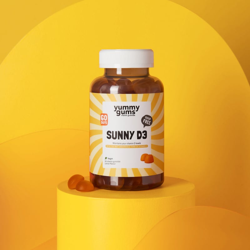 Yummygums Sunny D3 Gummies afbeelding