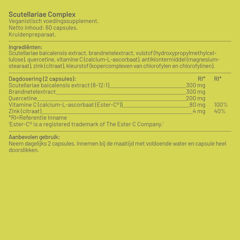Vitaminstore Scutellariae Complex (glidkruid) afbeelding