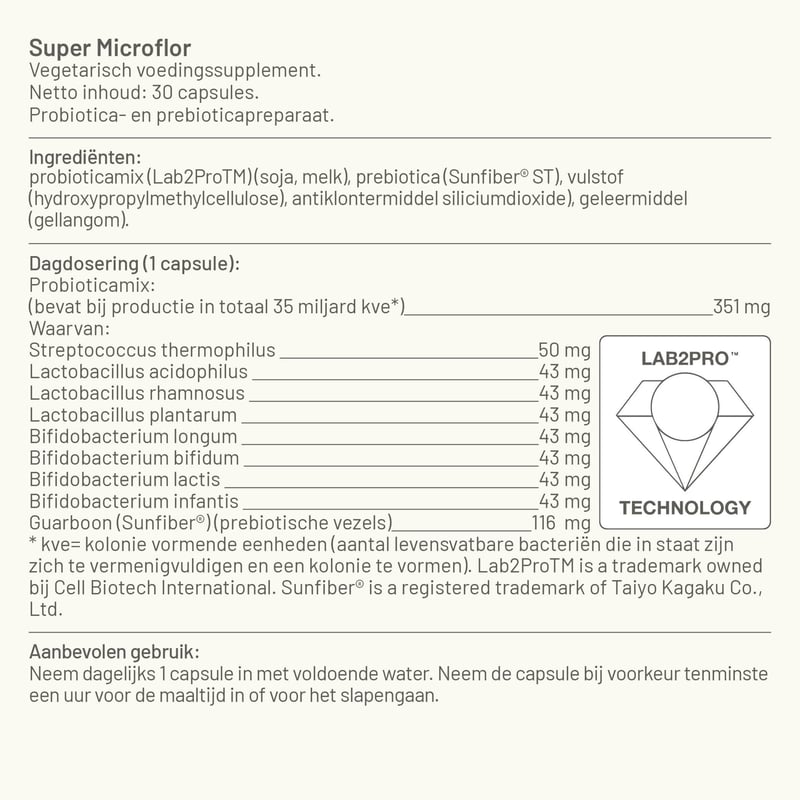 Vitaminstore Super Microflor probiotics Vitaminstore Super Microflor probiotics image
