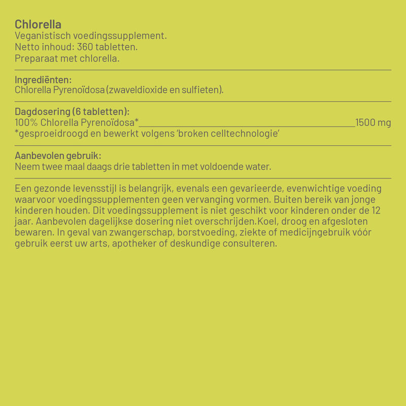 Vitaminstore Chlorella afbeelding