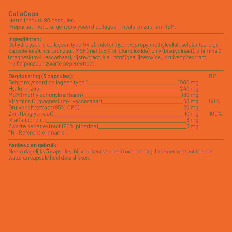 Vitaminstore CollaCaps (Collageen) afbeelding