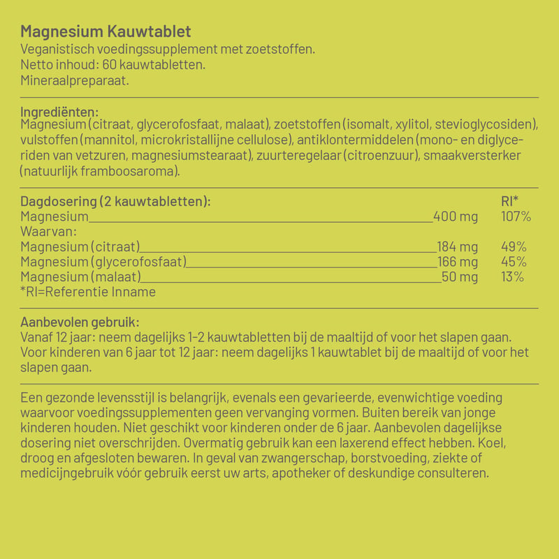 Vitaminstore Magnesium Chewable Tablet Vitaminstore Magnesium Chewable Tablet image