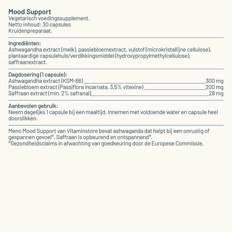 Vitaminstore Mood Support afbeelding