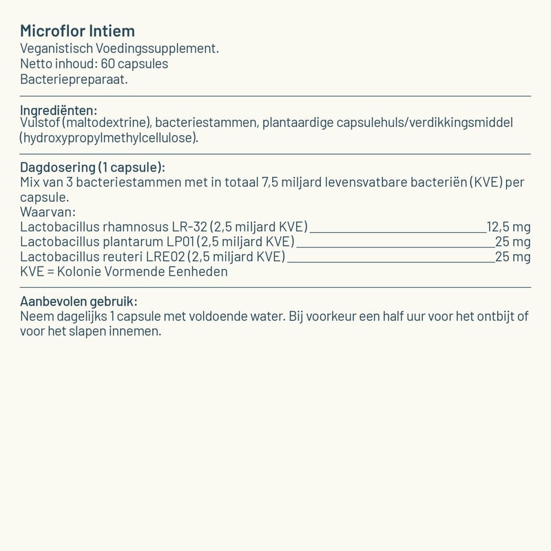 Vitaminstore Microflor Intiem afbeelding