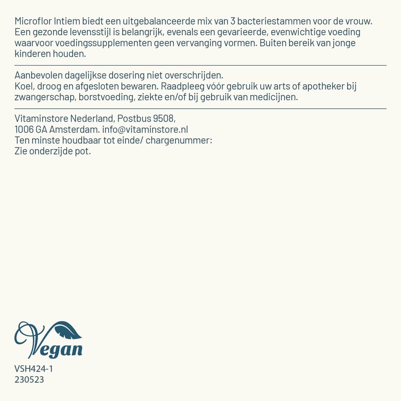 Vitaminstore Microflor Intiem afbeelding
