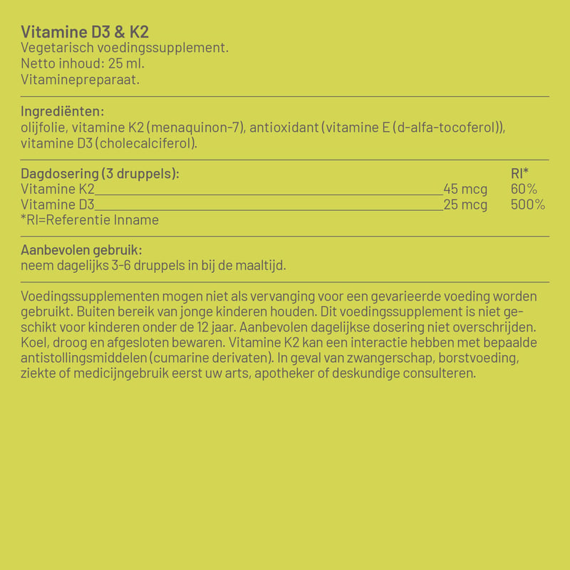 Vitaminstore Vitamine D3 & K2 Druppels afbeelding