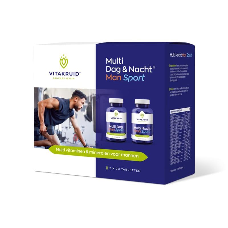 Vitakruid Multi Dag & Nacht Man Sport afbeelding