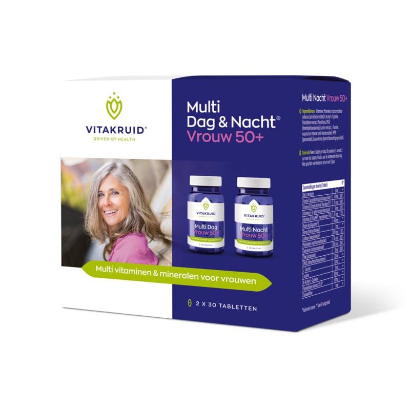 Vitakruid Multi Dag & Nacht Vrouw 50+ afbeelding