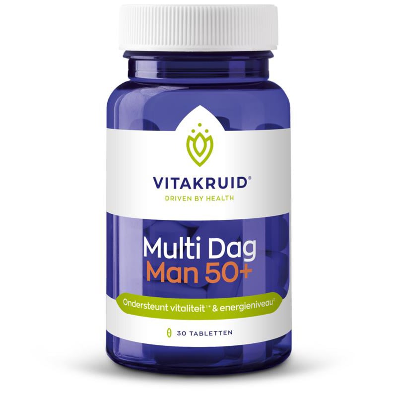 Vitakruid Multi Dag Man 50+ afbeelding