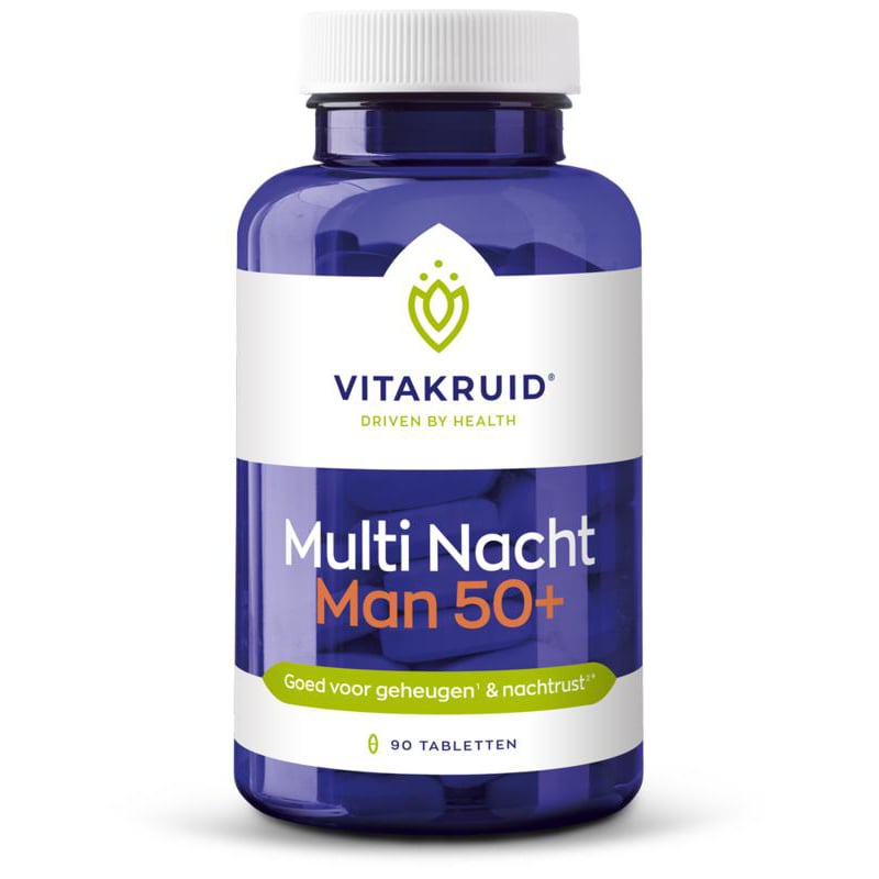 Vitakruid Multi Nacht Man 50+ afbeelding