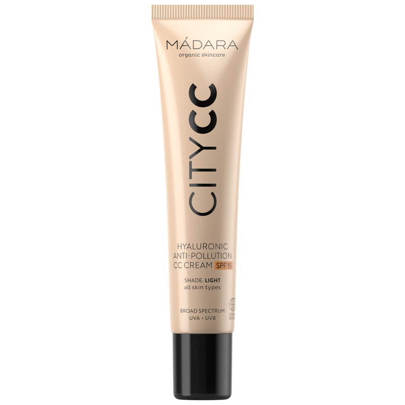 MADARA Hyaluronic Anti-Pollution CC Cream SPF 15 LIGHT BEIGE (City CC serie) afbeelding