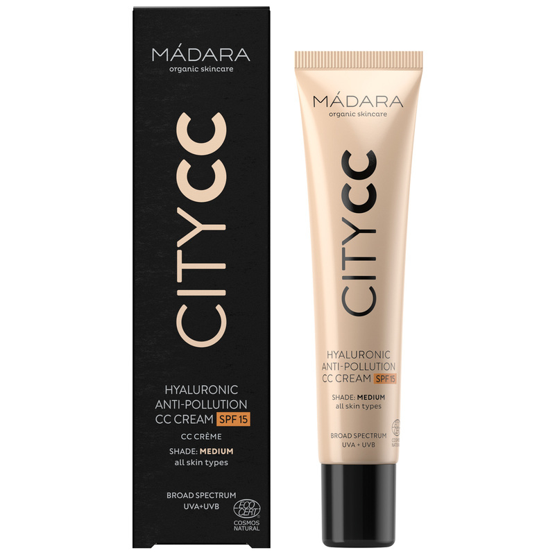 MADARA Hyaluronic Anti-Pollution CC Cream SPF 15 MEDIUM (City CC serie) afbeelding