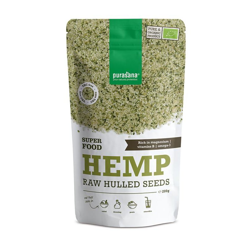 Purasana Hulled Hemp Seeds Purasana Hulled Hemp Seeds afbeelding
