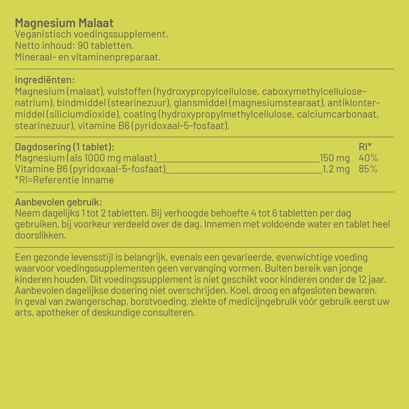 Vitaminstore Magnesium Malaat afbeelding