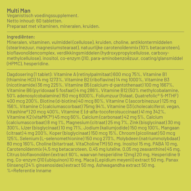 Vitaminstore Multi Man (Multivitamins) image