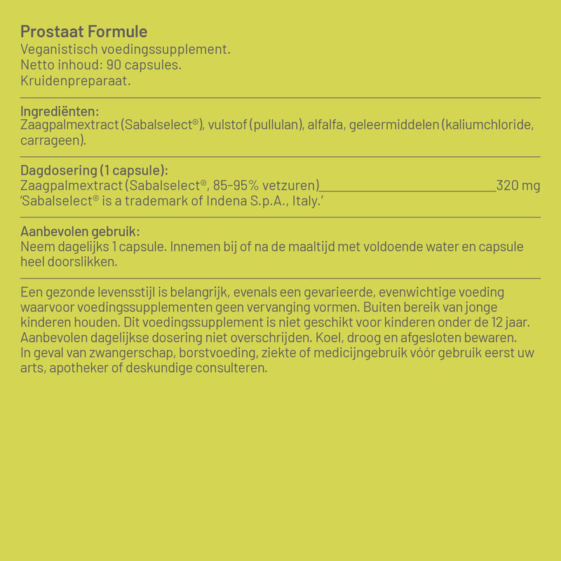 Vitaminstore Prostaat Formule afbeelding