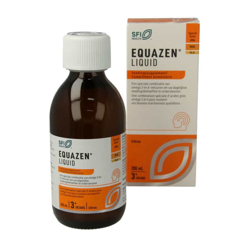Equazen Equazen Liquid Citrus Omega 3- & 6-vetzuren afbeelding