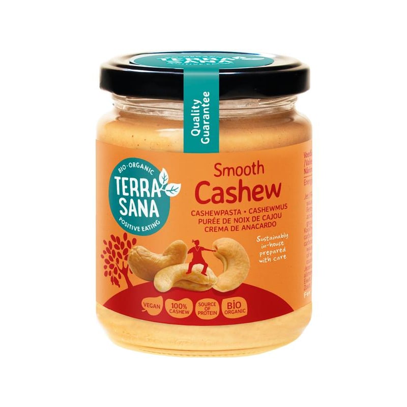 TerraSana Cashewnotenpasta zonder zout afbeelding
