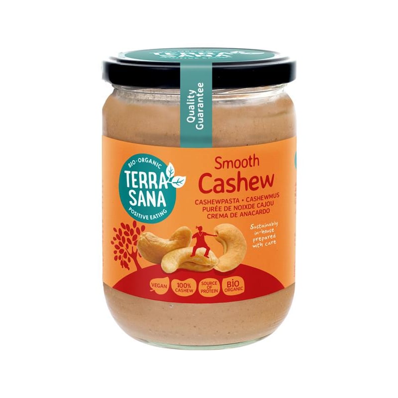 TerraSana Cashewnotenpasta zonder zout afbeelding