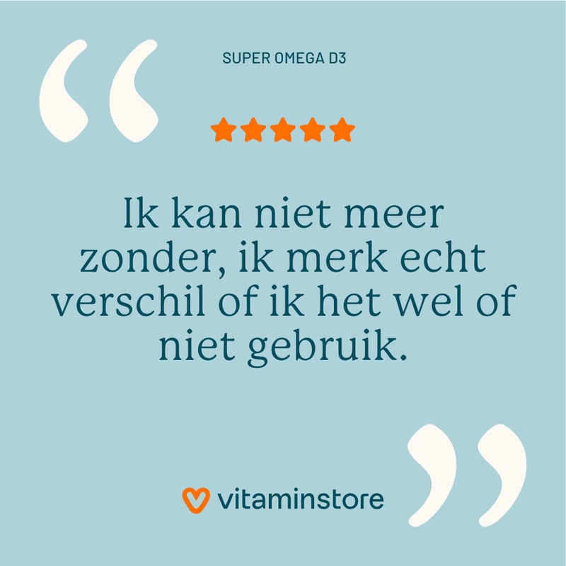 Vitaminstore Super Omega D3 (omega 3)  afbeelding