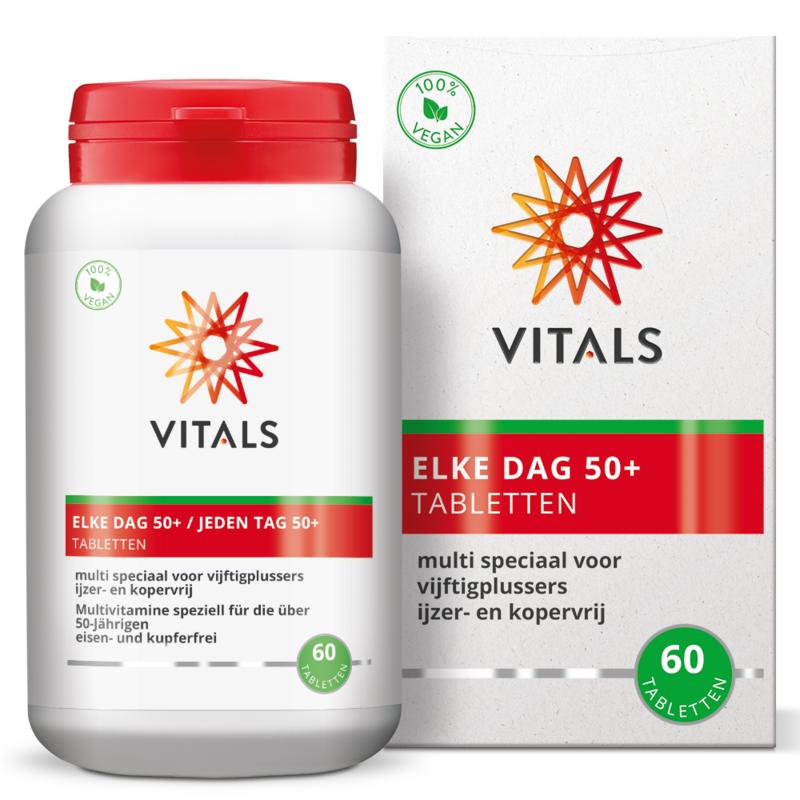 Vitals Elke Dag 50+ Tabletten (één-per-dag) afbeelding