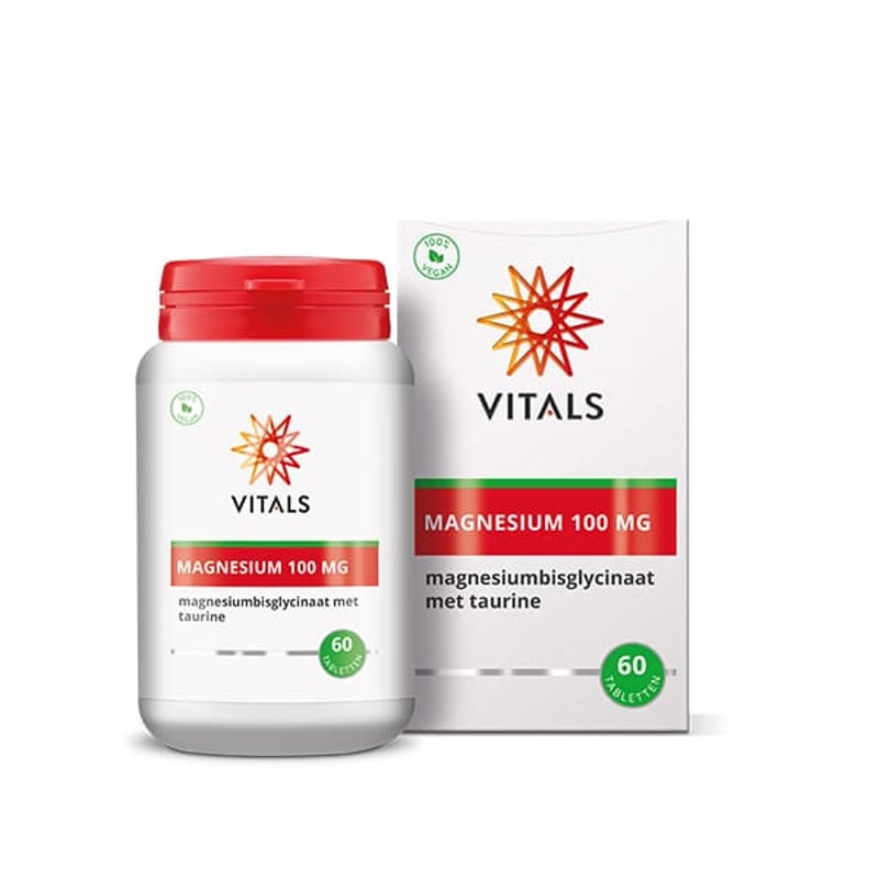 Vitals Magnesiumbisglycinaat 100 mg afbeelding